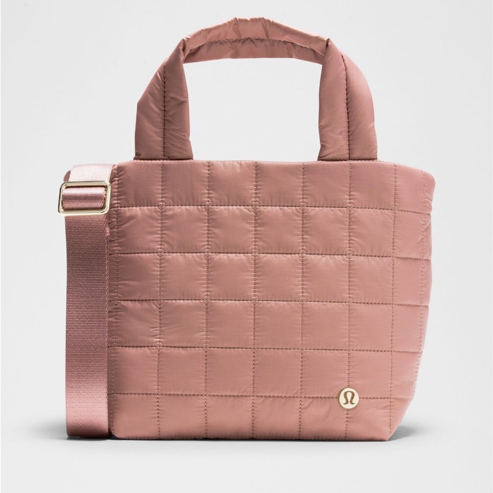 lululemon athletica Quilted Dusty Rose Tote